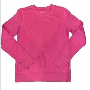 Tek Gear Womens Sweater Size S Pink Crew Neck Long Sleeve Pullover Casual